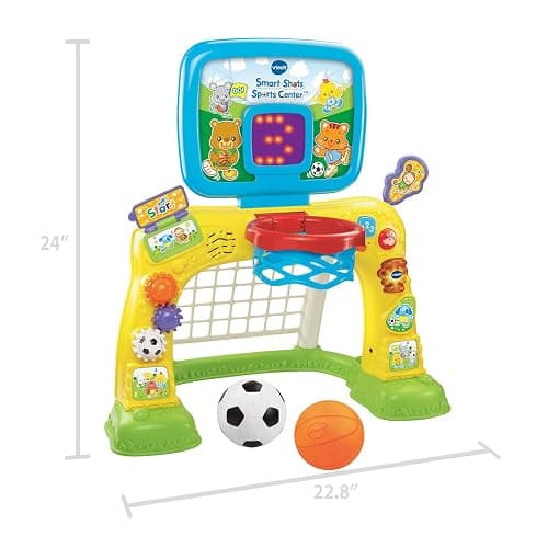 VTech Smart Shots Sports Center (Frustration Free Packaging), Yellow - Yellow - Frustration Free Packaging thumbnail 3