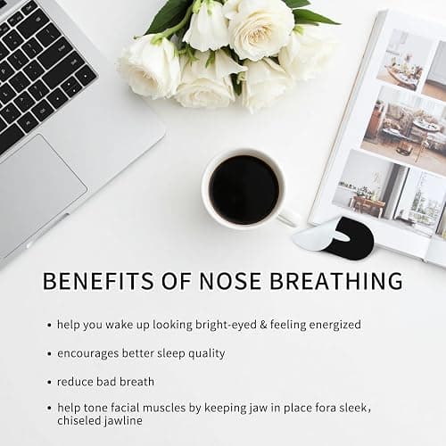 Mouth Tape for Sleeping (30 Pack), Portable, Breathable, Easy to Use,Gentle On Skin thumbnail 5