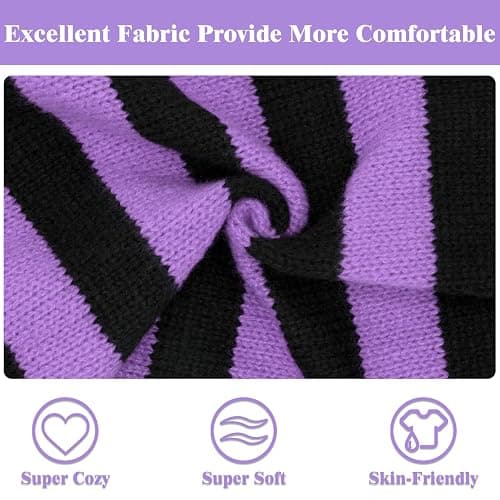 Leg Warmers for Women Girls Japanese Style Lolita Leg Warmer Long Kawaii Knit Socks Gothic Harajuku Leg Cover Stockings thumbnail 5