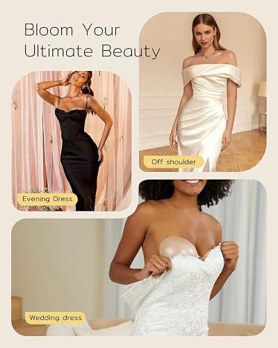 Niidor Adhesive Strapless Bra thumbnail 6