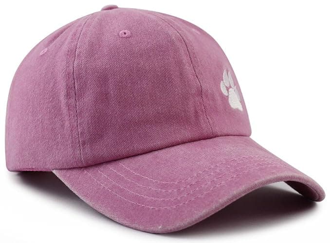 Dog Paw Hat for Men Women, Funny Adjustable Cotton Embroidered Dog Lovers Baseball Cap thumbnail 3