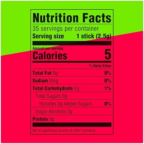 EXTRA Sweet Watermelon Sugar Free Chewing Gum Pack, 35 Sticks (Pack of 6), Mega Bulk Gum thumbnail 2