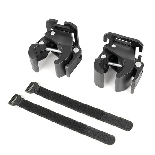 GEARZONE Quick Release Clamp Shovel Mount for MOLLE Panel Attachments for Tactical Backpack MOLLE Bag Molle Attachments for Shovel, Axe, and Tools, 2-Pack thumbnail 7