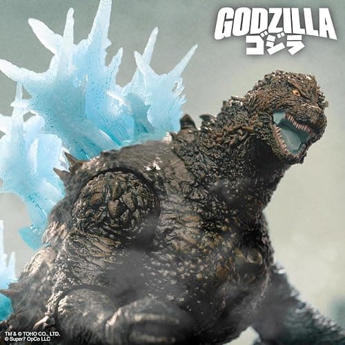 Super7 ULTIMATES! Toho Godzilla Minus One (Charging) Figure - 8" Toho Godzilla Action Figure Kaiju - Classic Movie Monster Fans Collectibles & Retro Toys- Movie Model for Collectors & Display Figurine - ULTIMATE! - Minus One Charging thumbnail 4