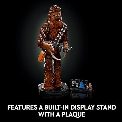 LEGO Star Wars Chewbacca, Buildable Star Wars Collectible for Adults, Build and Display Chewbacca Collectible, Fun Star Wars Gift for Teens, Adults or Any Star Wars Original Trilogy Fan, 75371 thumbnail 6