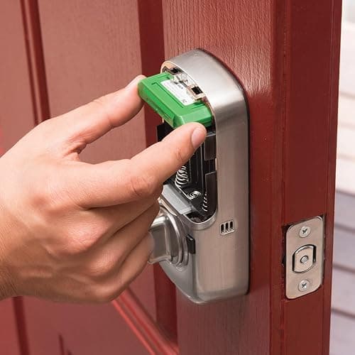 Yale Assure Deadbolt Lock, Black Suede Keyless Non-Connected Entry Door Lock with Digital Keypad Touchscreen for Code Entry, ‎YRD256-NR-BSP - Black Suede - No Wi-Fi - No Key thumbnail 4