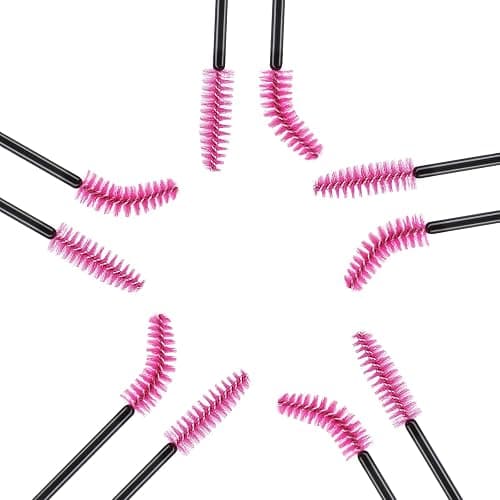 200 Pcs Disposable Mascara Wands Eyelash Brush Spoolies for Eye Lash Extension, Eyebrow and Makeup thumbnail 3