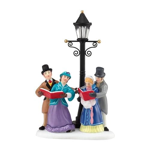 Department 56 Dickens' Village Caroling by Lamplight Accessory Figurine, 2.17 inch - Image 1