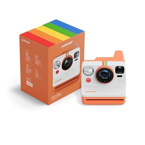 Polaroid Now 3rd Generation I-Type Instant Film Camera - Coral - Camera Only No Film (9156) - Image 1