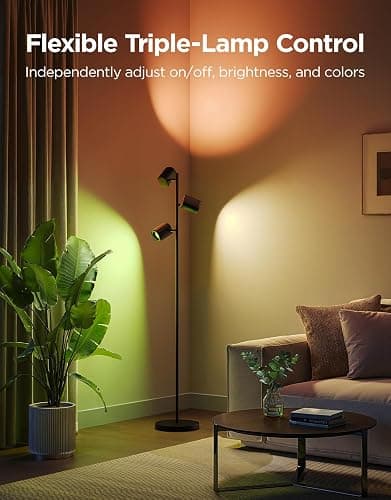 Govee Tree Floor lamp 3 Rotatable Lights thumbnail 3