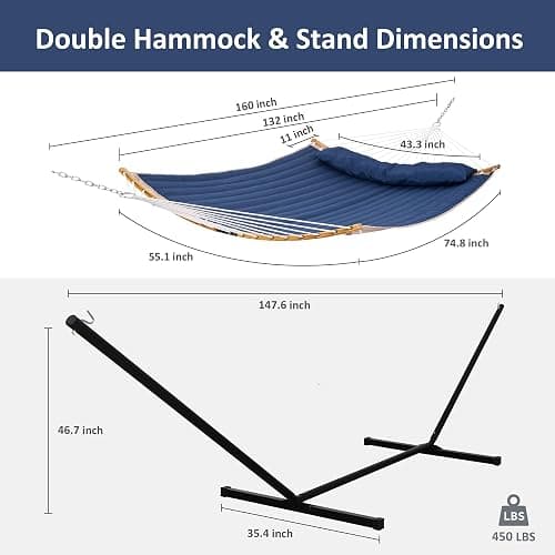Outdoor Hammock with Stand thumbnail 3