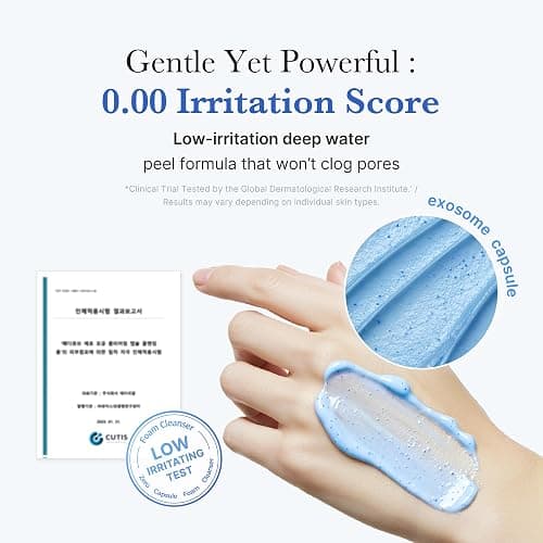 medicube Zero Pore Capsule & Pore Brush Set: Zero Pore Clear Blue Capsule Facial Deep Cleanser and Multi Pore Brush & Mask Applicator thumbnail 6
