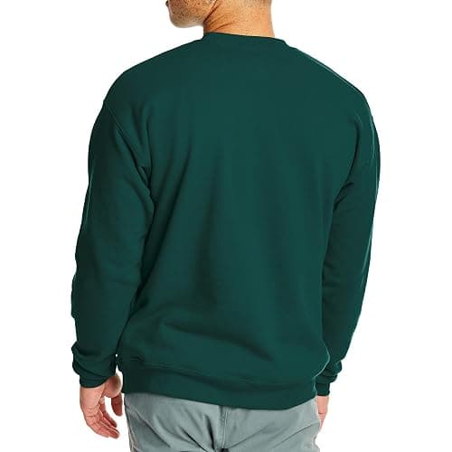 Hanes Men's Sweatshirt, EcoSmart Fleece Crewneck Sweatshirt, Big & Tall Available, 1 or 2-Pack thumbnail 2