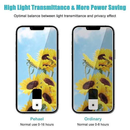 PEHAEL 3Pack for iPhone 11/iPhone XR Privacy Screen Protector Anti-Spy Tempered Glass Film 9H Hardness Easy Installation Bubble Free [6.1 inch] thumbnail 3
