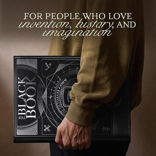 The Black Book. The Ultimate Guide to Alternative Inventions | Invention Encyclopedia with Over 250 Pages of Parallel Worlds with Mesmerizing, Hand-Drawn Illustrations thumbnail 5