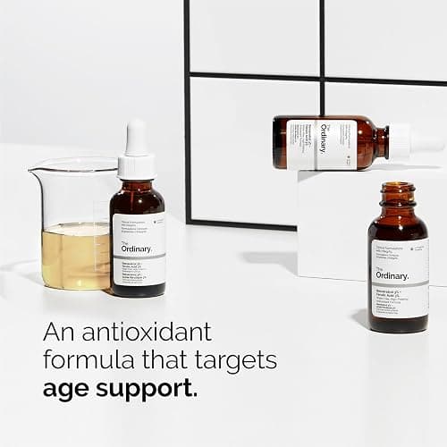 The Ordinary Antioxidant Collection - Skin Care Bundle Set For Age Support - Ascorbyl Glucoside Solution 12%, Resveratrol 3% + Ferulic Acid 3%, 100% Organic Cold-Pressed Rose Hip Seed Oil thumbnail 3