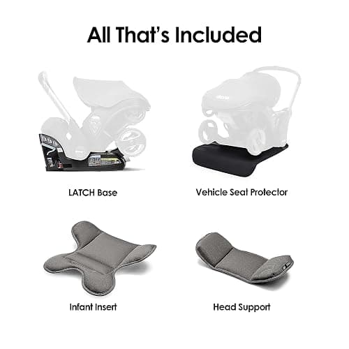Doona Car Seat & Stroller, Nitro Black - All-in-One Travel System thumbnail 6