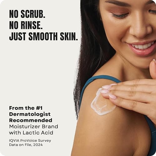 AmLactin Daily Nourish Therapeutic Body Lotion for Dry Skin - No-Scrub Exfoliator and Moisturizer 12% Lactic Acid Lotion, 14.1 oz (Packaging May Vary) thumbnail 6