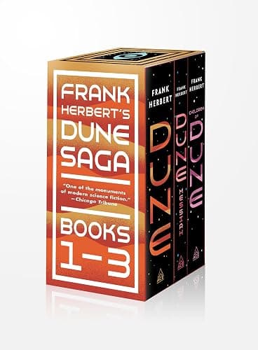 Frank Herbert's Dune Saga 3-Book Boxed Set: Dune, Dune Messiah, and Children of Dune - Image 1