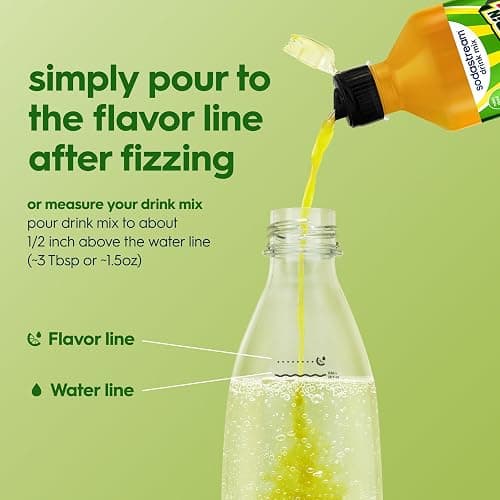Sodastream® Mountain Dew ® New Pour Bottle Soda Dink Mix, 14.9 Fl oz. (Pack of 4) thumbnail 6