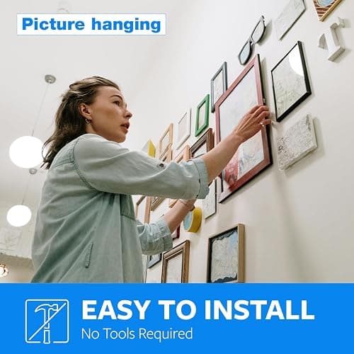 3M Double Sided Tape 1in x 16.5ft, Mounting Tape Heavy Duty, Removeable PE Foam Tape Strips, Strong Adhesive Tape Waterproof Free Damage for Paint Wall Picture Hanging Poster thumbnail 5