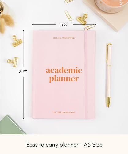Lamare Academic Planner 2025-2026 College Essentials – Undated Weekly College Student Planner 2025-2026 for Homeschool, High School, College & Nursing Students thumbnail 2