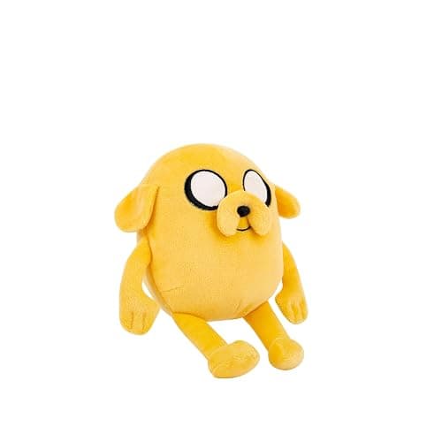 Jazwares Warner Bros. Discovery 8-Inch Jake The Dog Plush from Adventure Time - Super-Soft and Huggable Plush Toy - Official Licensed - for All Ages thumbnail 3