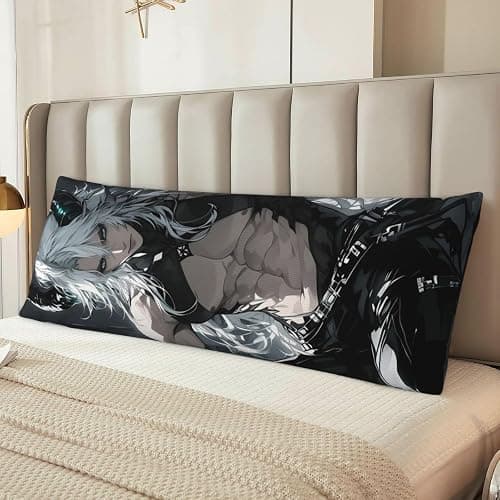 COCONIEE Charm Male Handsome Man Abdominal Muscle Body Pillow Case Cover 20x54in,Anime Handsome Boy Sexy and Cute Home Decor,for Women Men Adults thumbnail 2