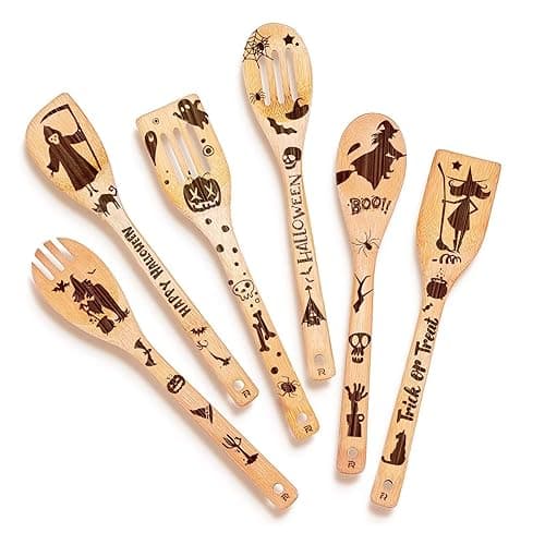 Riveira Witchy Wooden Spoon Set