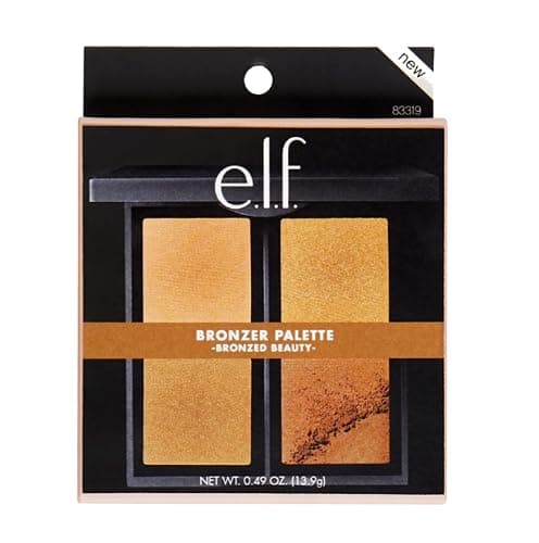 e.l.f. Bronzer Palette, 83319 Bronzed Beauty, 0.43 ounce thumbnail 3
