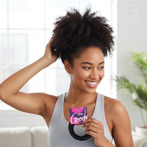 GOODY Ouchless Xtra Long Extra Thick Elastics, 10Ct, Black thumbnail 9