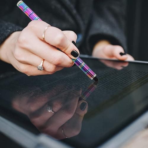 TTzycc Magnetic Pen With 13 Rings - Decompression Magnet Metal Fidget Pen, Creative Toy That Writes, Intellectual Learning and Stress Reduction Gift for Family or Friends thumbnail 7