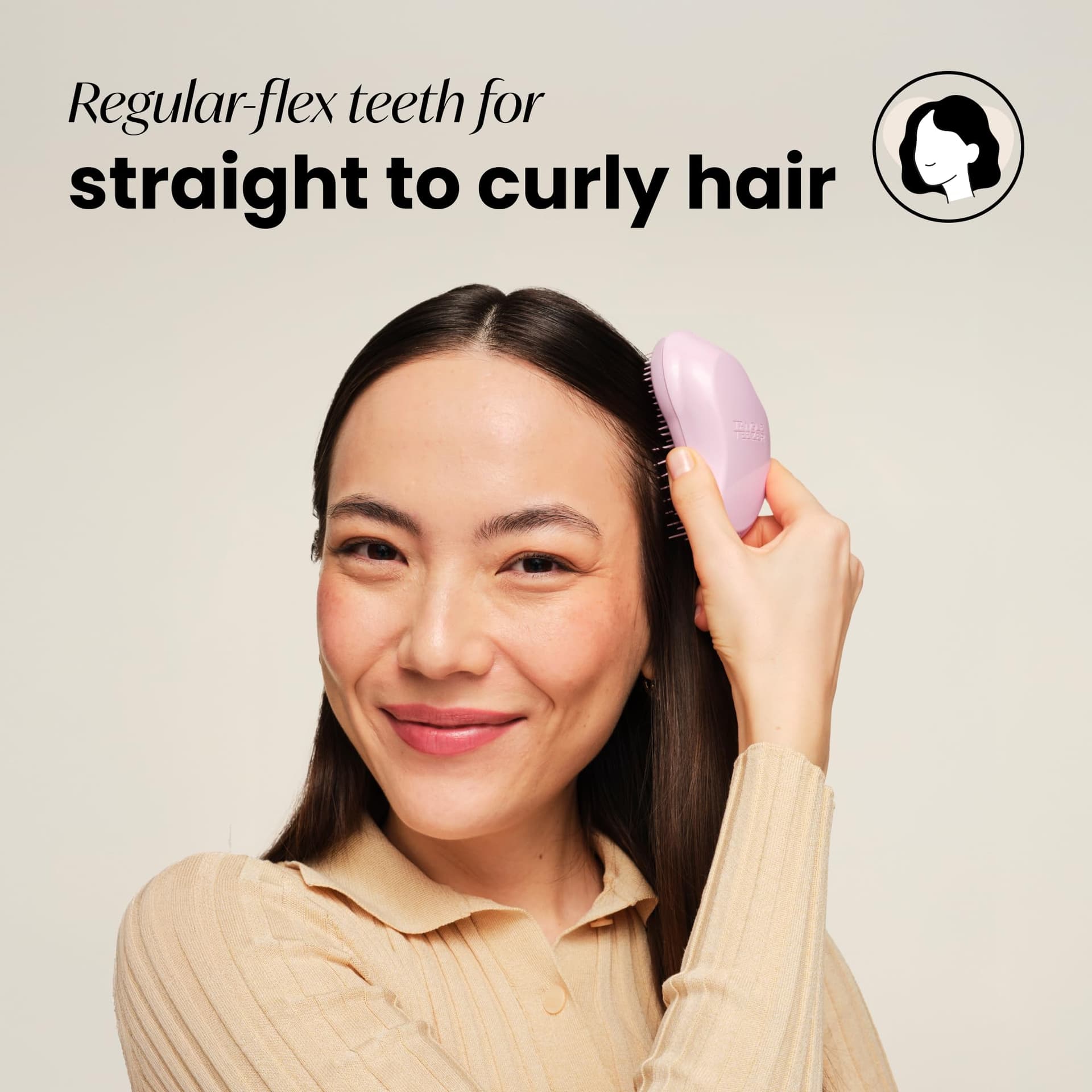 Tangle Teezer - Escova de cabelo desemabaraçadora The Original Min thumbnail 3