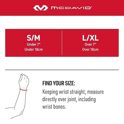 McDavid Wrist Brace, Adjustable Wrist Guard Support for Work to Help Prevent Wrist Injuries thumbnail 5