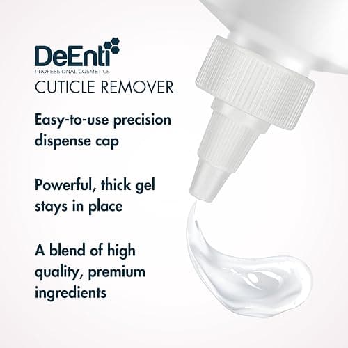 DeEnti Instant Cuticle Remover Gel, Nail Cuticle Softener, 8oz Eucalyptus | Softens and lifts cuticles in seconds for a fast, professional manicure, a gentle eucalyptus gel for salon-quality nail care thumbnail 6