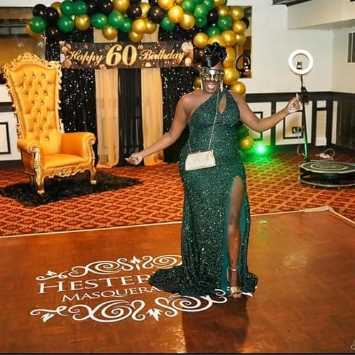 Personalised Wedding Dance Floor Vinyl Sticker for Wedding Dance Floor Wedding Decoration (XXXL 290x220cm) thumbnail 9