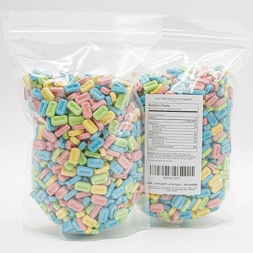 Bulk Unwrapped Sour Candy 1 lb – Old Fashioned, Bold Falavor thumbnail 2