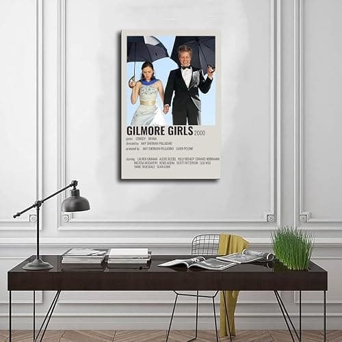 Gilmore Girls Movie Poster Canvas Poster Bedroom Decor Sports Landscape Office Room Decor Gift Unframe: 12x18inch(30x45cm) thumbnail 3