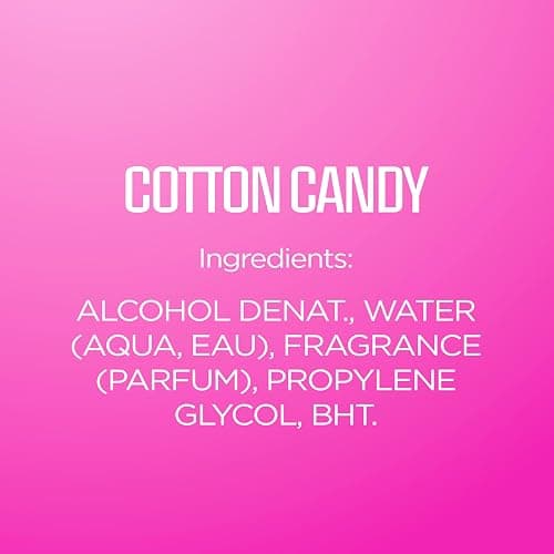 Body Fantasies Signature Fragrance Body Spray, Cotton Candy, 8 Fluid Ounce thumbnail 8