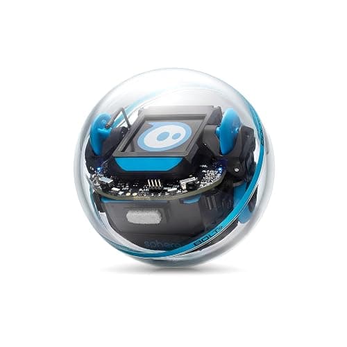 Sphero Bolt+: Coding & AI Learning Robot – Program with Draw, Blocks, Python & Javascript – Animated LCD Display – Ages 8+ – Durable, Qi Charging, Waterproof - Image 1