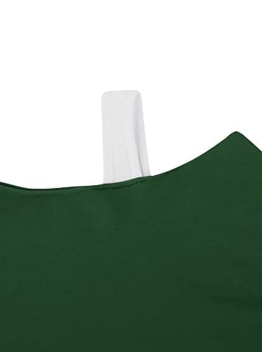 Remidoo Off The Shoulder Tops for Women Cropped Sweatshirt Long Sleeve Top Asymmetrical Patchwork Shirt thumbnail 3