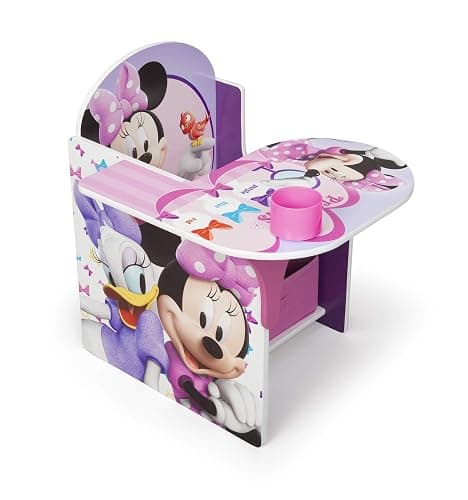 Delta Children Chair Desk With Storage Bin, Disney Minnie Mouse thumbnail 7