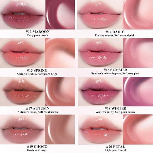BBIA Glow Tint – Lip Plumping Volumizing Glossy & Glowy Lip Stain Naturally Moisturizing Comfortable Texture Lightweight Long-Lasting Vivid Color Non-Sticky Korean Makeup (17 AUTUMN, Pack of 1) thumbnail 3