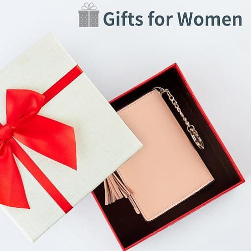Gostwo Small Wallets for Women, Stylish Womens Wallet with ID Window, Zippered Coin Pocket and Tassel. Cute RFID Wallet for Women, ideal for Teen Girls, Commuters, and Women for Daily Use thumbnail 8