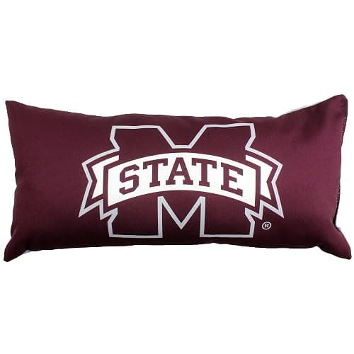 College Covers Everything Comfy Mississippi State Bulldogs 2 Sided Bolster Small Travel Pillow Decorative Pillow 16 x 6 thumbnail 4