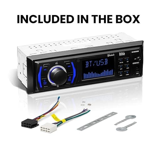 BOSS Audio Systems 616UAB Car Stereo With Bluetooth - Single DIN, MP3, USB, Aux-in, AM/FM, No CD DVD Player thumbnail 6