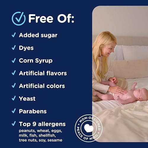 Mommy's Bliss, Bottle, Mommy's Bliss Night Time Gripe Water for Baby's Tummy Trouble - Relieves Occasional Infant Stomach Discomfort from Gas, Colic, Fussiness, Hiccups , 4 Fl Oz thumbnail 6