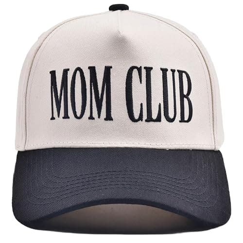 Vintage Trucker Hats for Women Men Two Tone Trendy Embroidered Baseball Cap Funny Gifts - Image 1