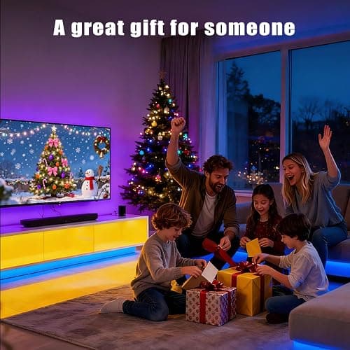 DAYBETTER Smart RGB Led Strip Lights, 150ft Led Lights for Bedroom with App Control, Multicolor Changing Led Light Strips Apply for Home Decor, Living Room, Kitchen, Home Party Decoration thumbnail 6