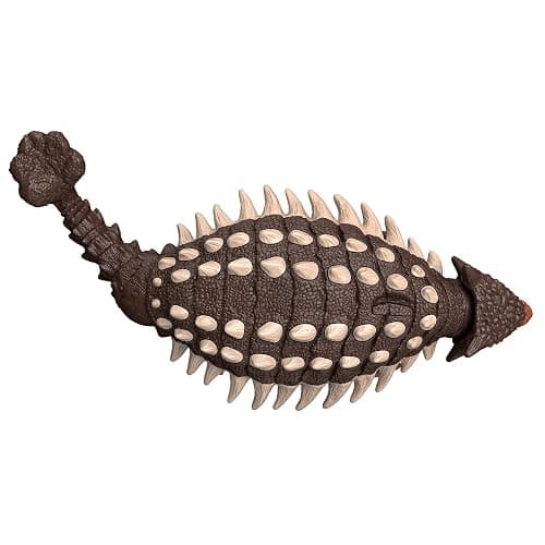 Jurassic World Dominion Roar Strikers Ankylosaurus Dinosaur Action Figure with Roaring Sound and Attack Action, Toy Gift Physical & Digital Play ​​, HDX36 thumbnail 5